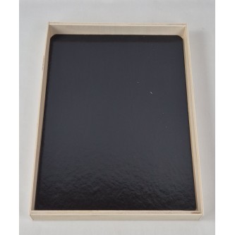 Fond Carton Noir/Or 30x20