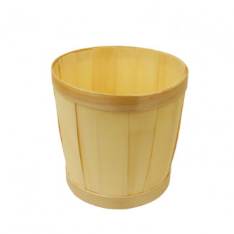 Panier bois rond plein...